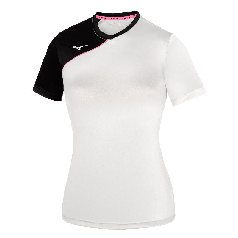 Mizuno Sporttrikot Trad Soukyu – Damen | X2EAB730 – Weiß/Schwarz
