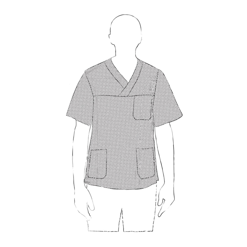 Unisex-Kasack Cool – Schwarz – Bild 2