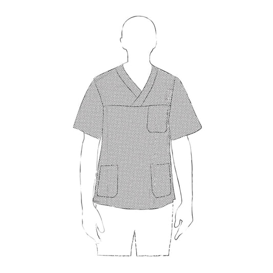 Unisex-Kasack Cool – Schwarz – Bild 2