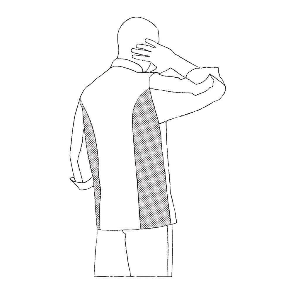Unisex-Kochjacke Royale – Weiß – Bild 2
