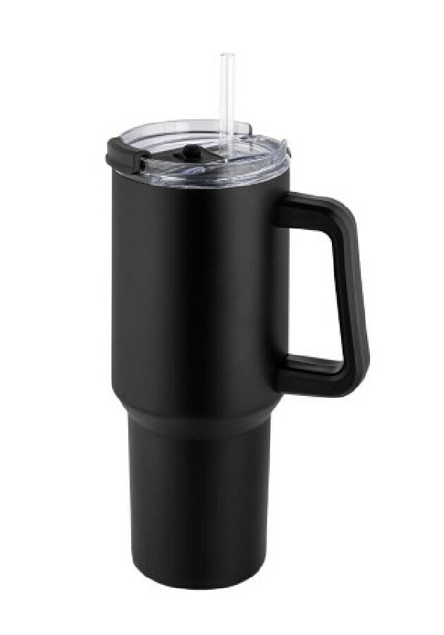 Thermobecher „CremaExtensaMaxima“ – schwarz – Bild 1