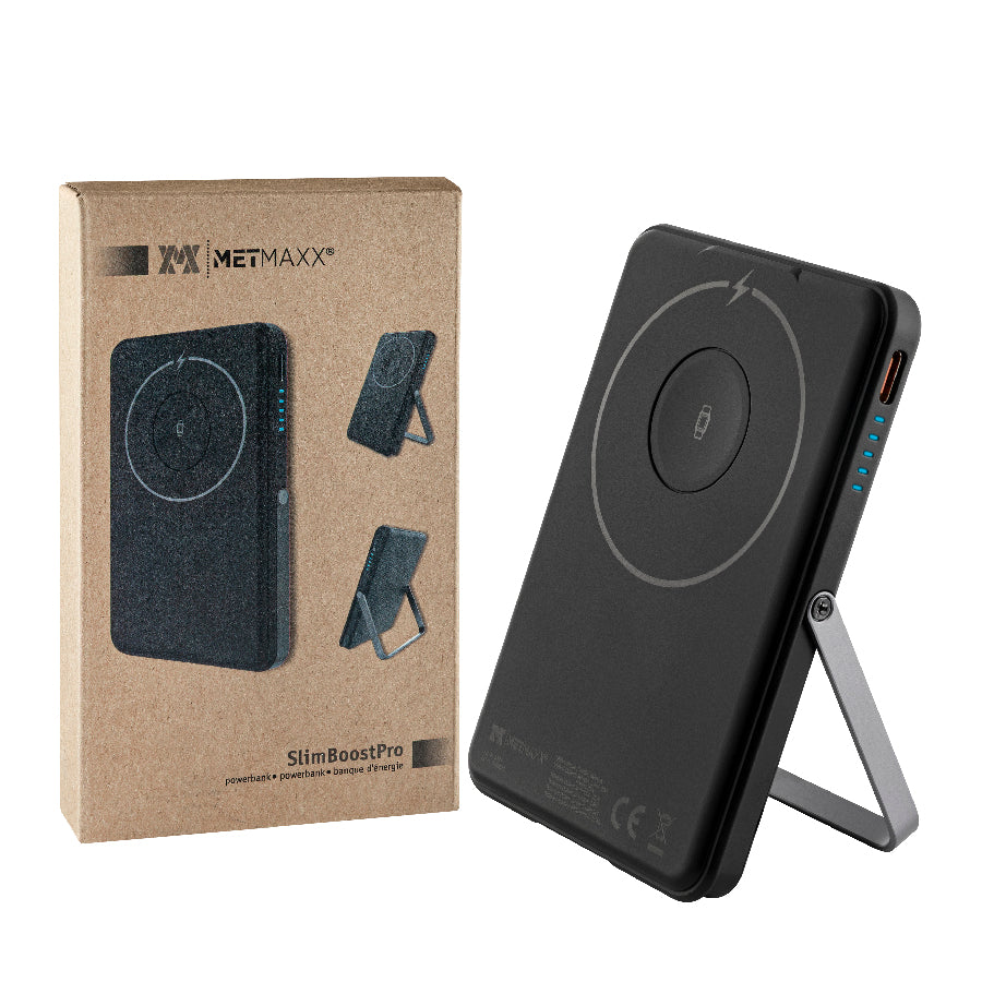 Powerbank "SlimBoostPro" – schwarz – Bild 2