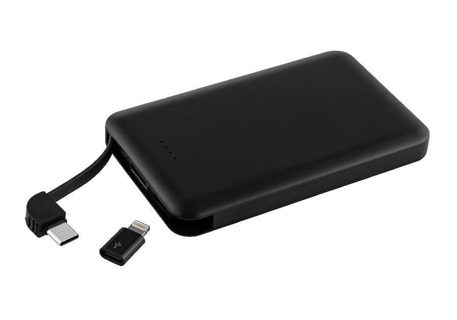 Powerbank "EnergyTripleForce" schwarz – schwarz – Bild 1