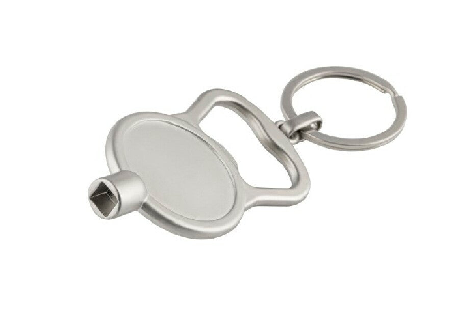 Schlüsselanhänger "ServiceKey" – silber – Bild 1