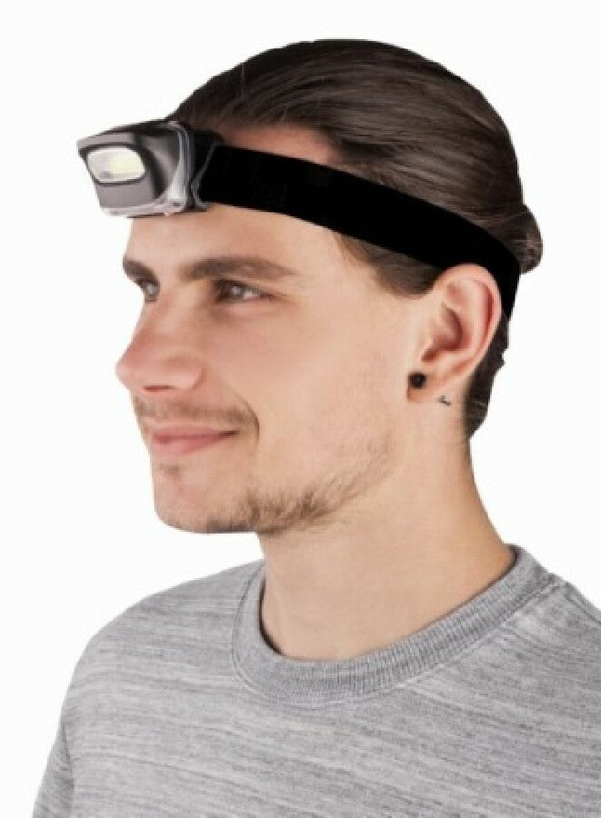 LED MegaBeam Kopflampe "TopCOB" schwarz – schwarz – Bild 2