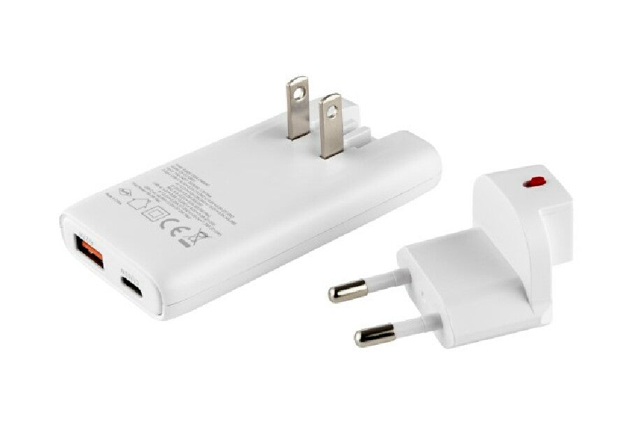 USB-Ladegerät Wallcharger "SlimChargePro65" – weiss – Bild 2
