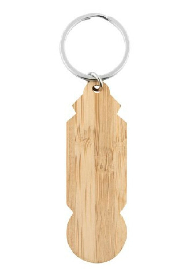 Schlüsselanhänger "Style@Bamboo" – transparent – Bild 1
