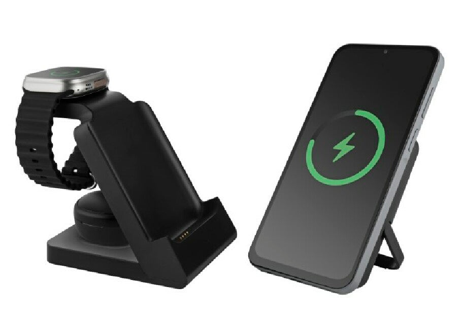 Ladestation & Powerbank "ChargeHubPro" – schwarz – Bild 2