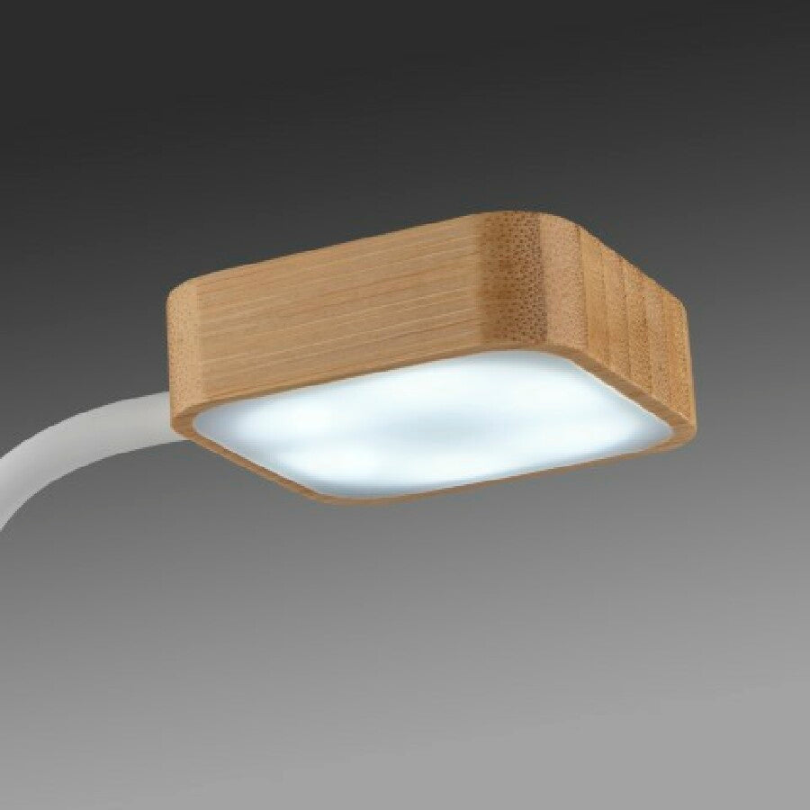 Tisch- & Ladeleuchte "LumiBamboo" – transparent – Bild 3