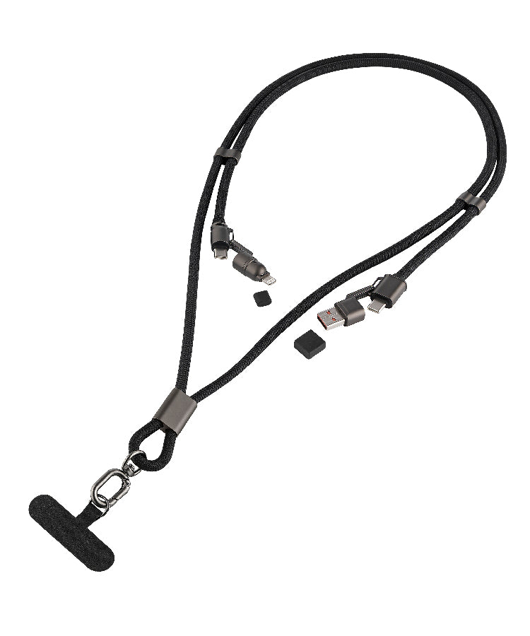 Trage & Ladekabel "Carry&ChargePro" – schwarz – Bild 1