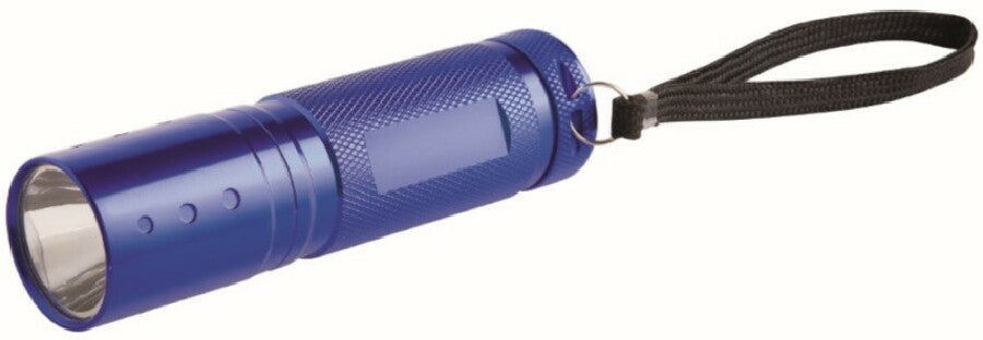 LED MegaBeam Taschenlampe "GoBlue3Watt" blau – blau – Bild 1