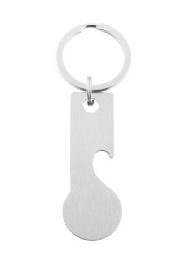 EK-Schlüsselanhänger "Style&Open" silber – silber – Bild 1