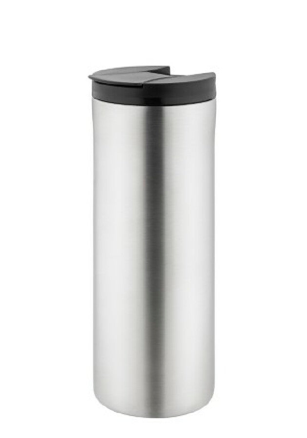 Thermobecher "ThermoEuropCup400" – silber – Bild 1