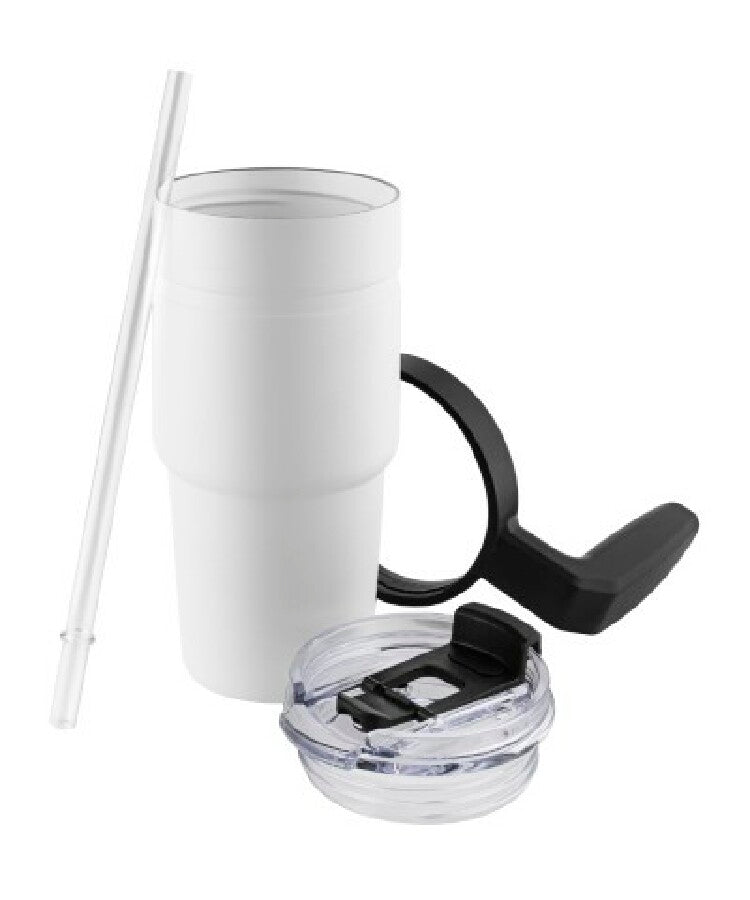 Thermobecher "MyFlexiCeramic" – weiss – Bild 3