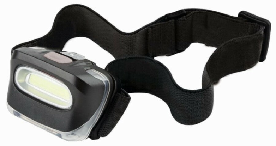LED MegaBeam Kopflampe "TopCOB" schwarz – schwarz – Bild 1