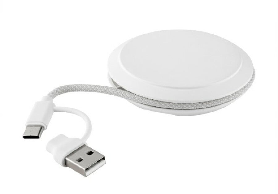 Wireless-Ladegerät Magnetischer Wireless Charger "BusinessFlexCharger" – weiss – Bild 1