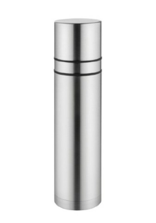 Thermoskanne "DoubleCupDesign"  silber – silber – Bild 1