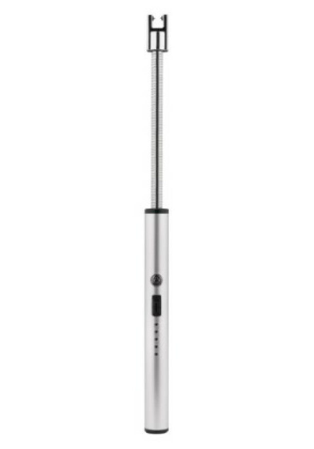 Lichtbogenfeuerzeug Feuerzeug "FutureFlexiFire" silber – silber – Bild 1