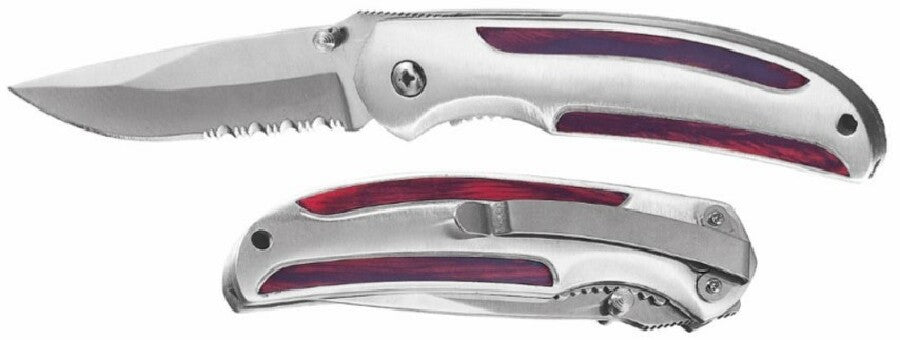 Profi&Freizeitmesser "Wood" silber – silber – Bild 1