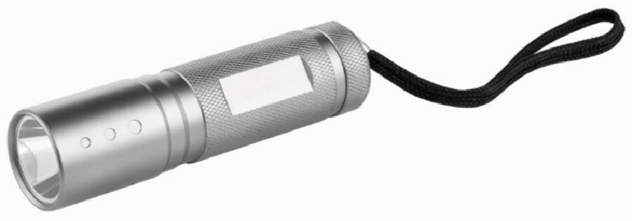 LED MegaBeam Taschenlampe "Safe2GoCompact" titan – titan – Bild 1