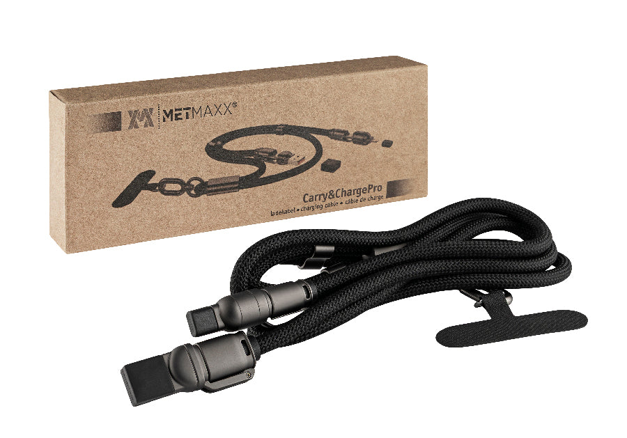 Trage & Ladekabel "Carry&ChargePro" – schwarz – Bild 4