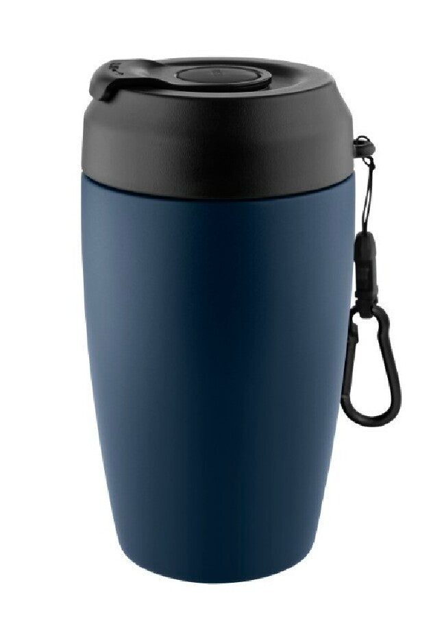 Thermobecher "Crema Extensa WOWlock" – blau – Bild 1