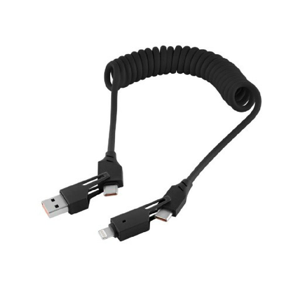 Ladekabel "PowerTwistPro4X" – schwarz – Bild 1