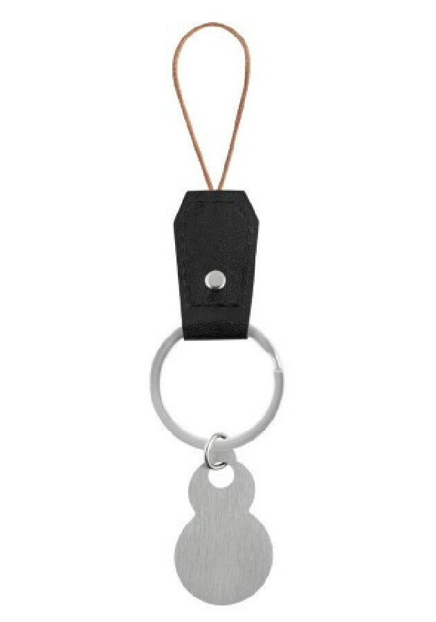 Schlüsselanhänger "MetalClip" – schwarz – Bild 1