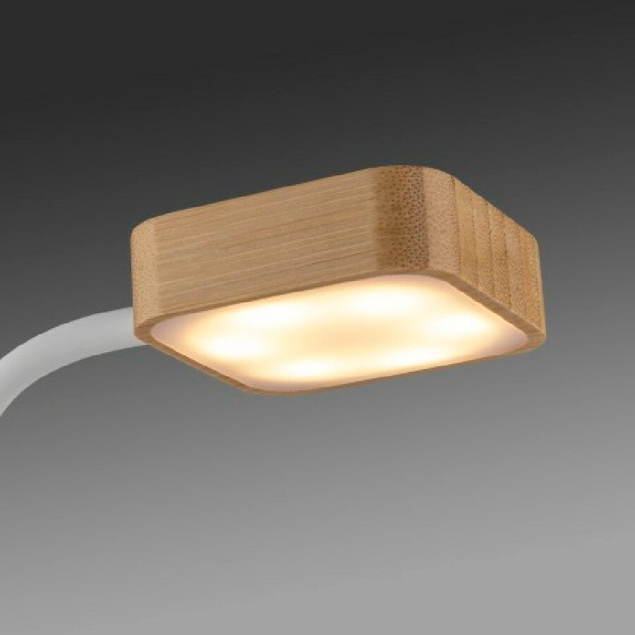 Tisch- & Ladeleuchte "LumiBamboo" – transparent – Bild 2