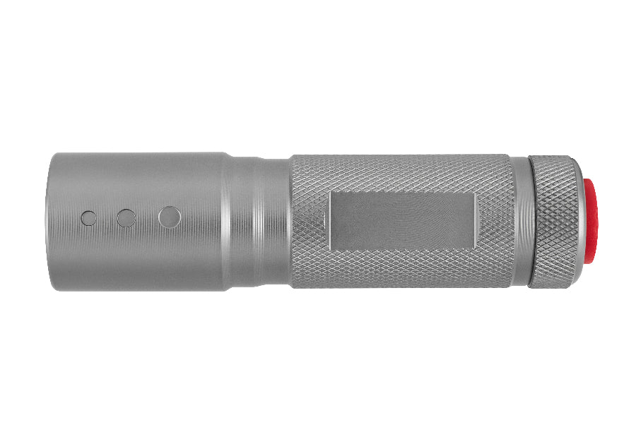 LED MegaBeam Taschenlampe "Safe2GoCompact" titan – titan – Bild 4
