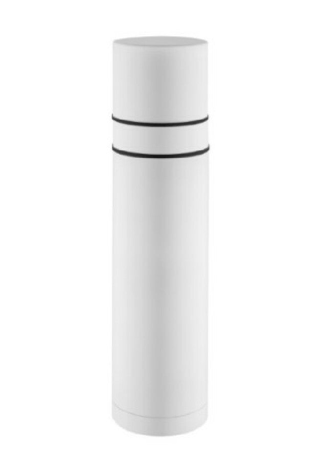 Thermoskanne "DoubleCupDesign"  weiß – weiss – Bild 1