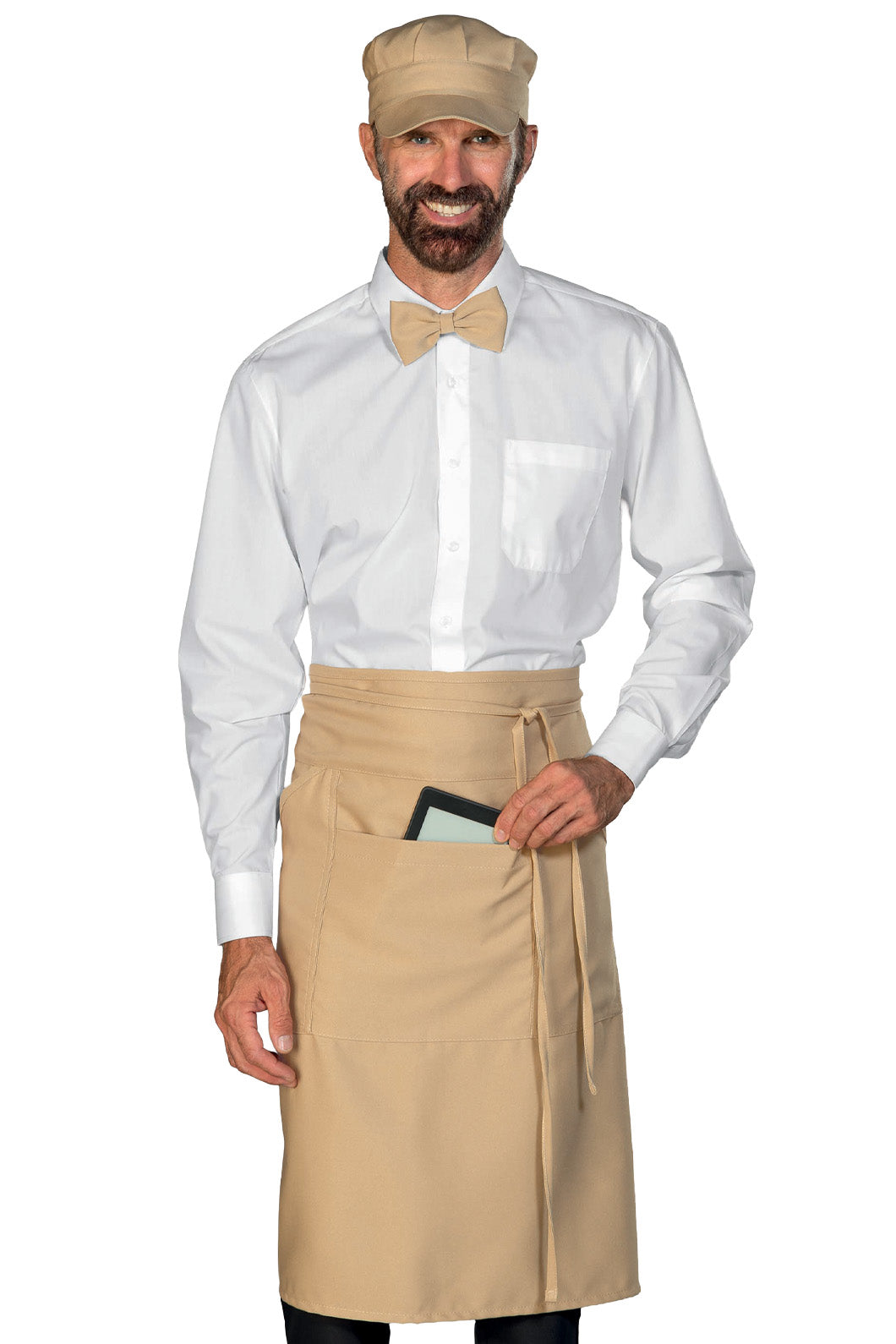 Isacco Schürze Eldorado mit Tablet-Tasche