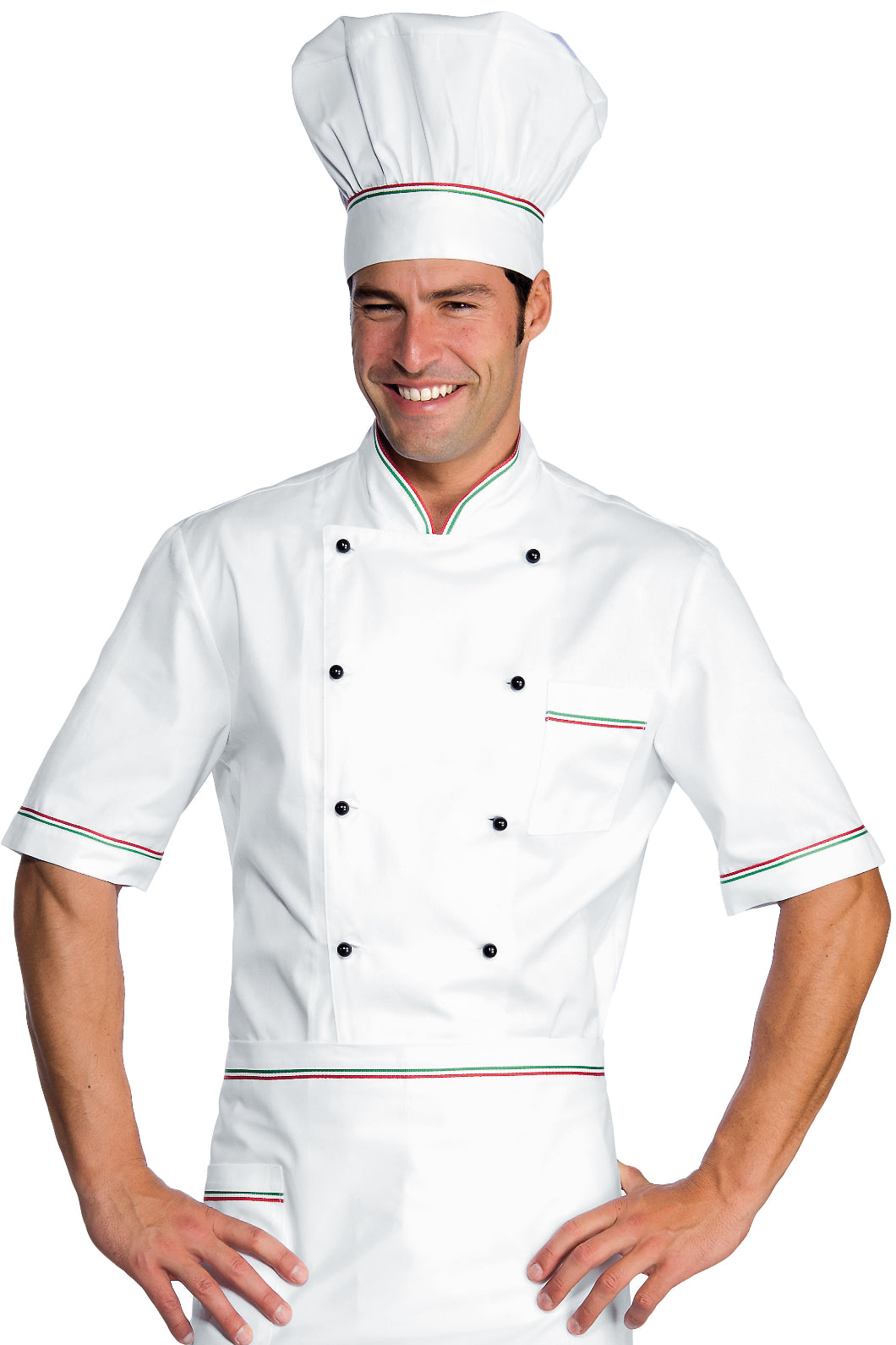 Isacco Kochjacke Cuoco Alicante Mezza Manica