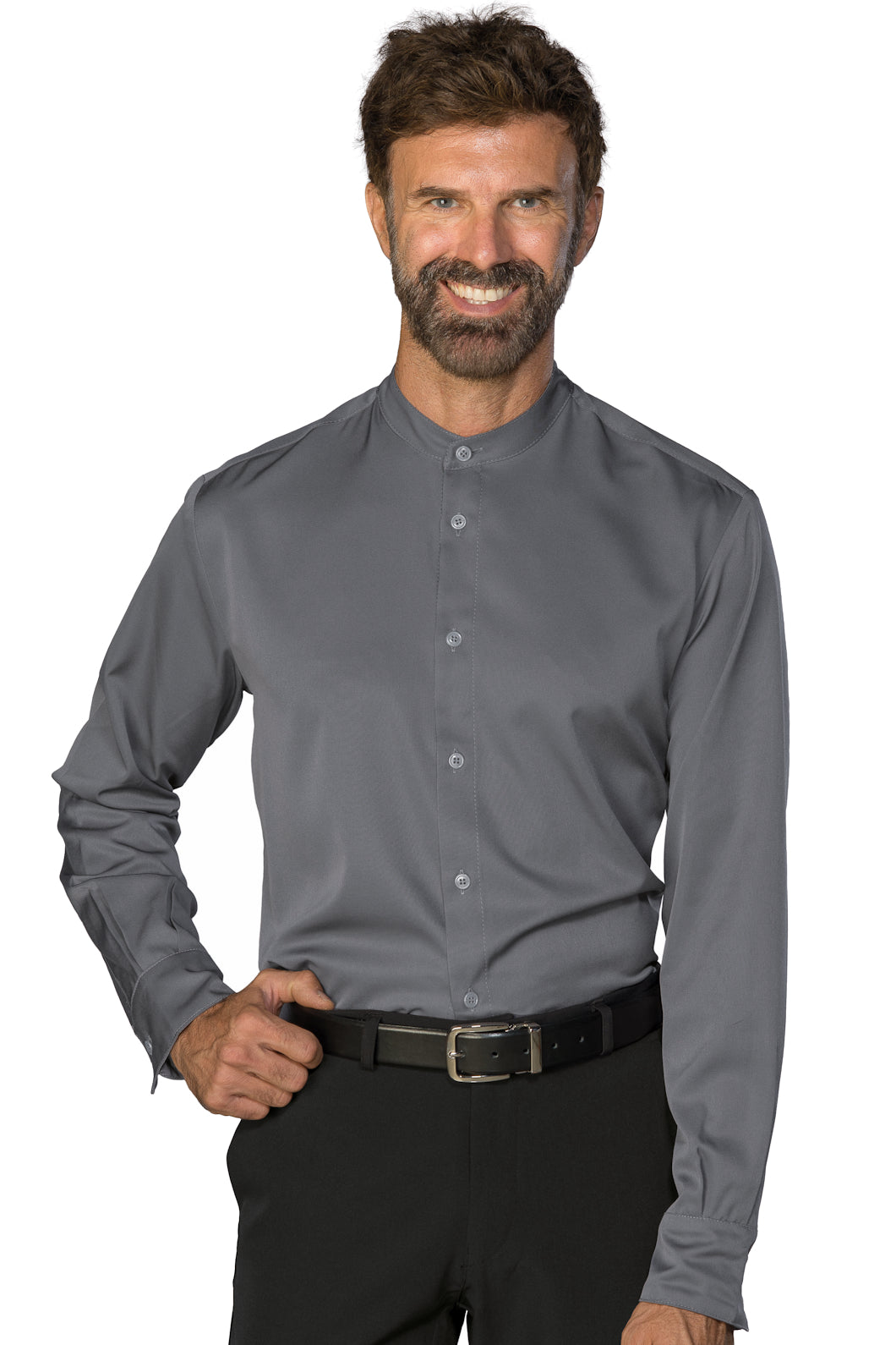 Isacco Hemd Unisex Detroit Stretch