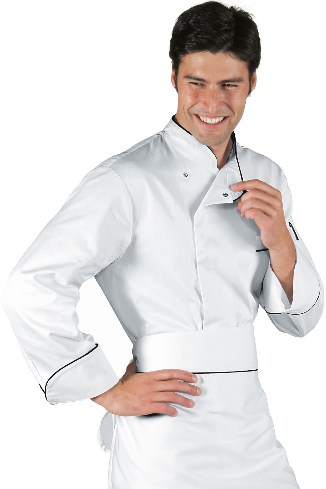 Isacco Kochjacke cuoco Bilbao