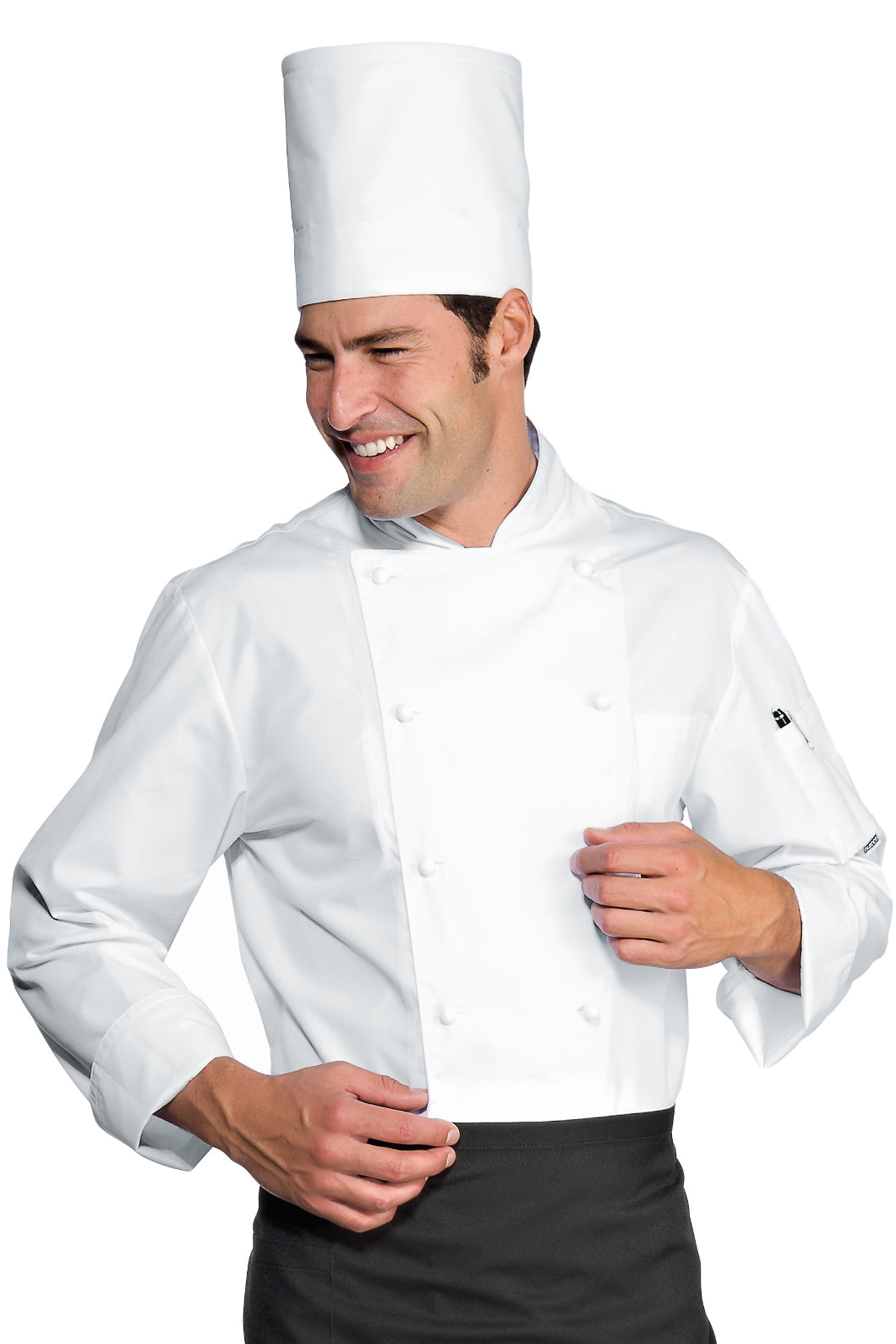 Isacco Kochjacke Cuoco Classica Bottoni Antipanico