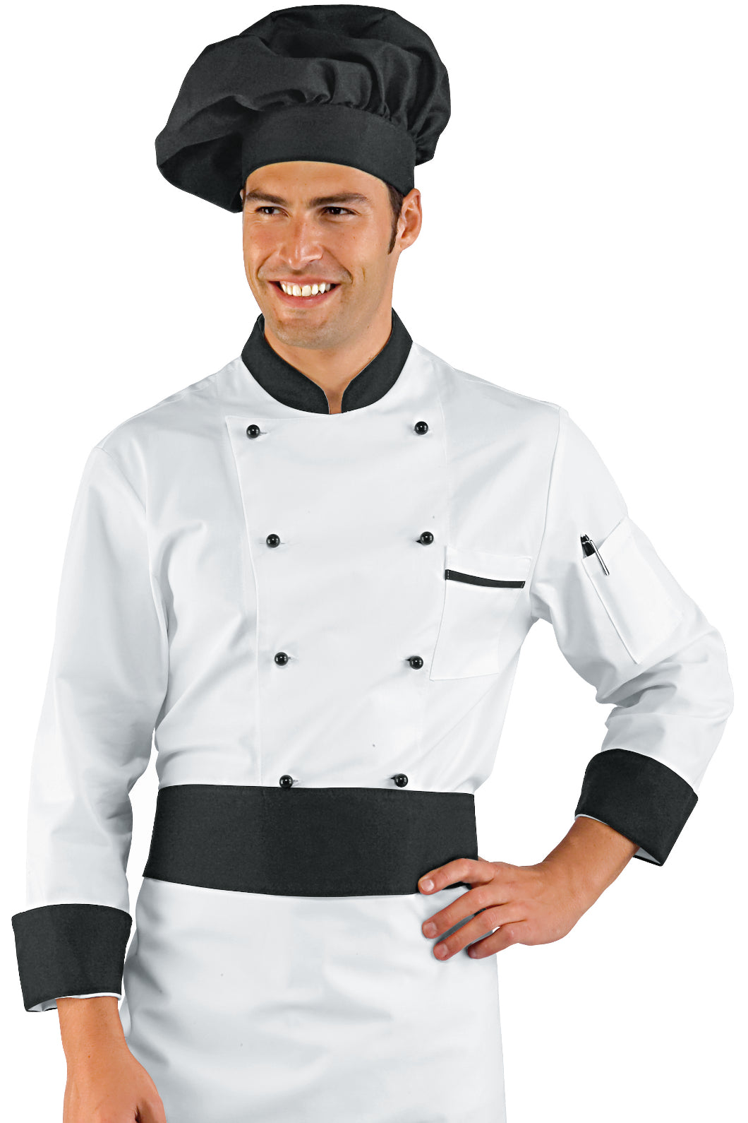 Isacco Kochjacke Cuoco Bicolore