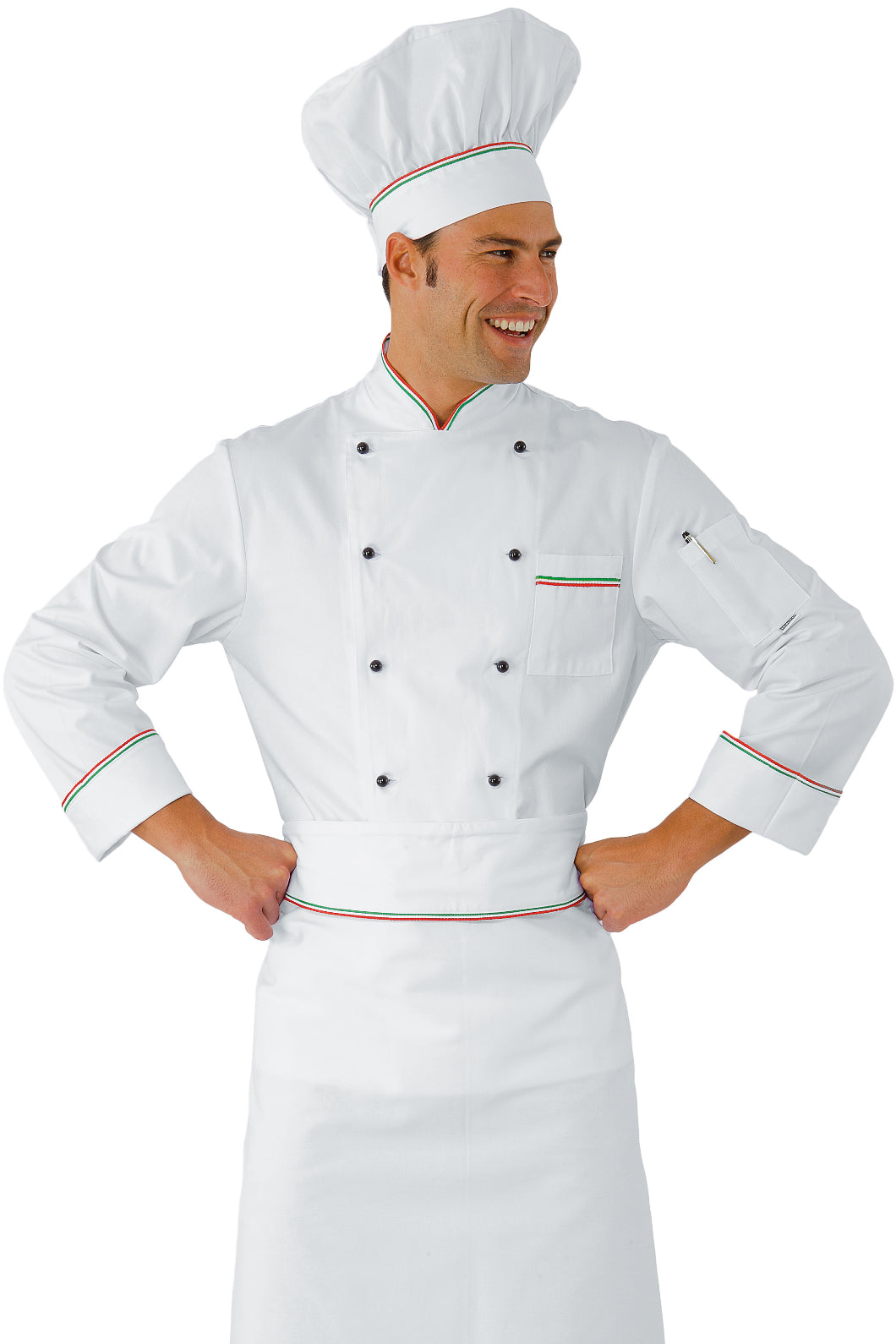 Isacco Kochjacke cuoco Profilata