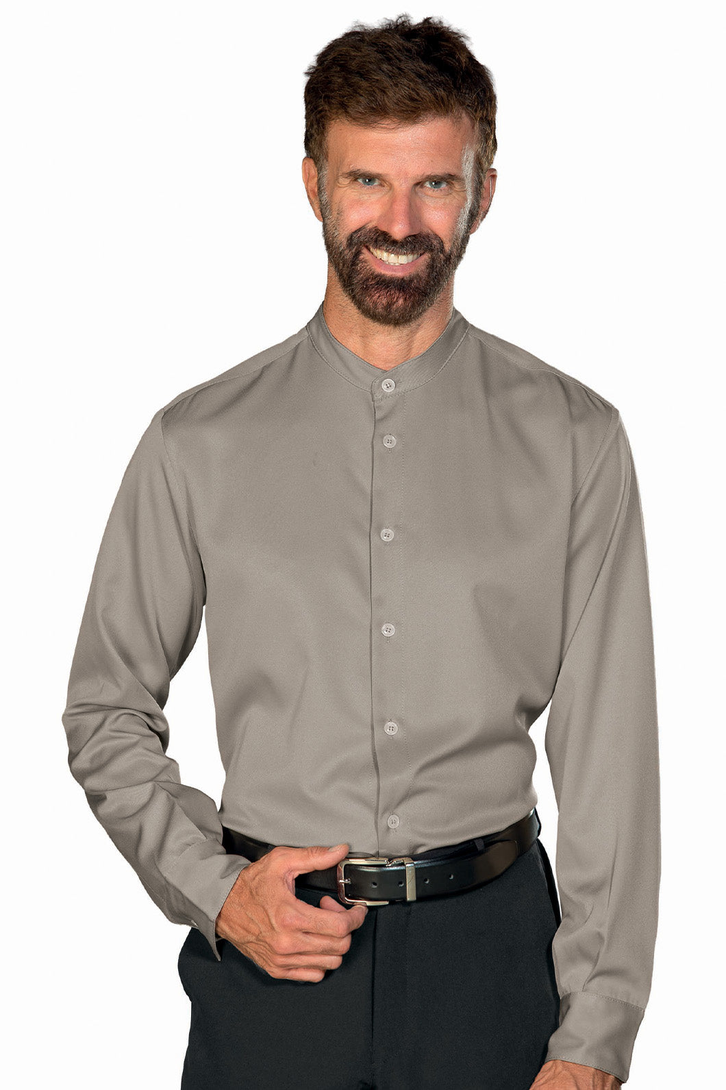 Isacco Hemd Unisex Detroit Stretch