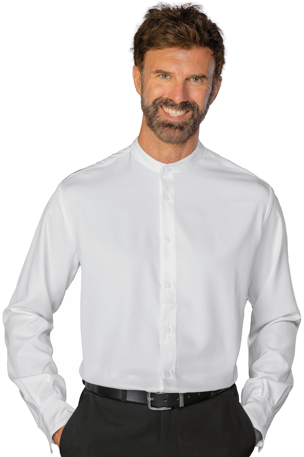 Isacco Hemd Unisex Detroit Stretch