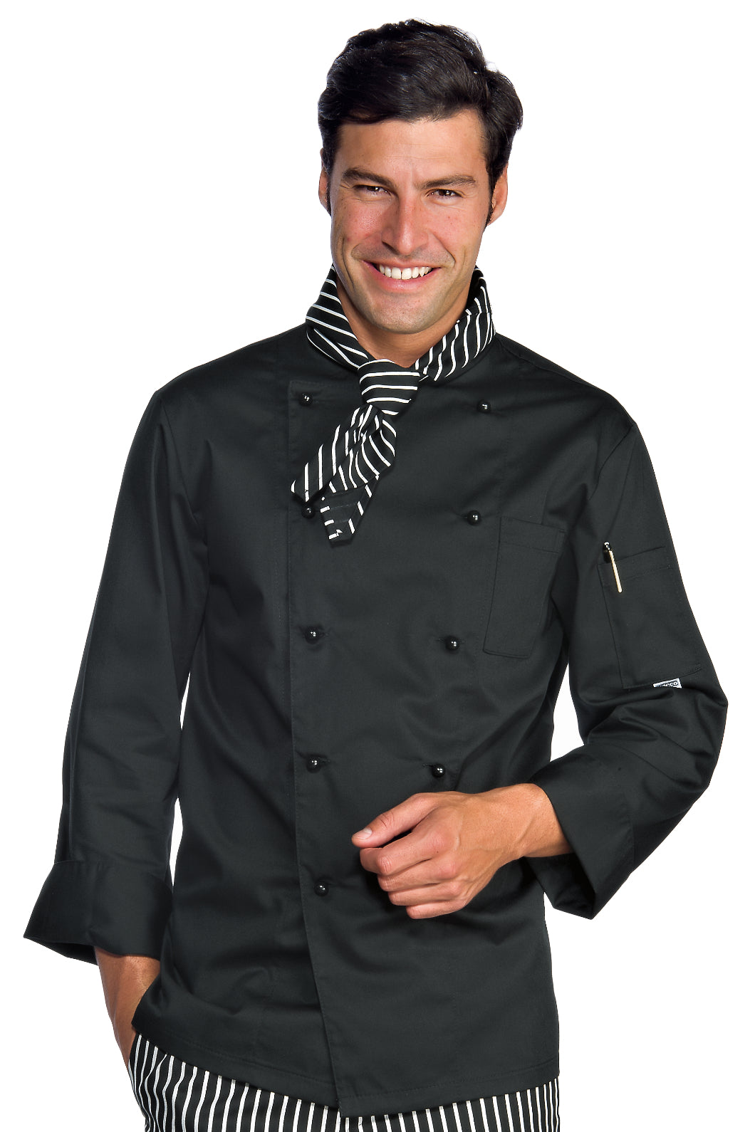 Isacco Kochjacke Cuoco Classica Bottoni Antipanico