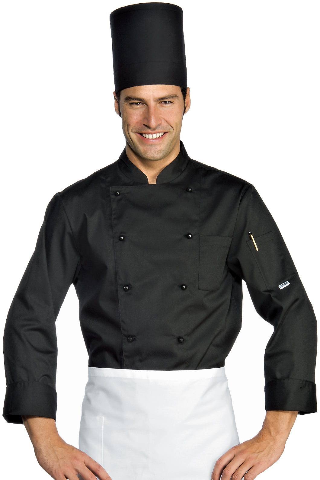 Isacco Kochjacke Cuoco Classica Bottoni Antipanico