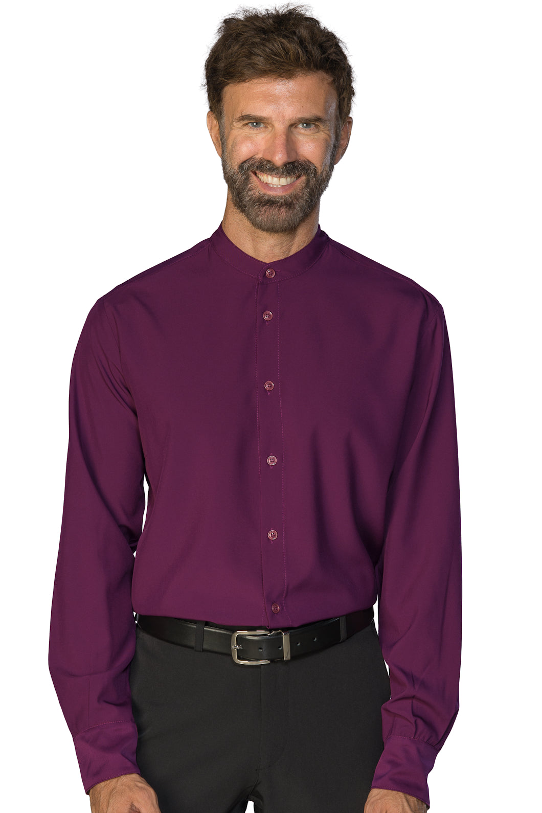 Isacco Hemd Unisex Detroit Stretch