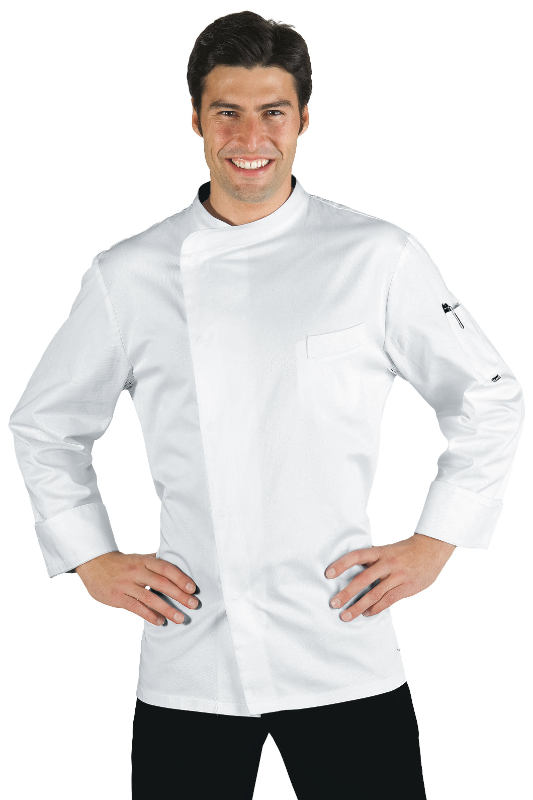Isacco Kochjacke cuoco Bilbao