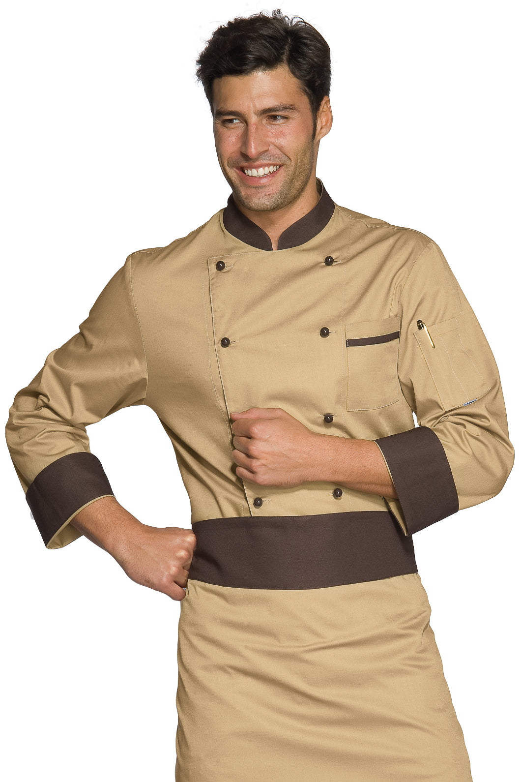 Isacco Kochjacke Cuoco Bicolore