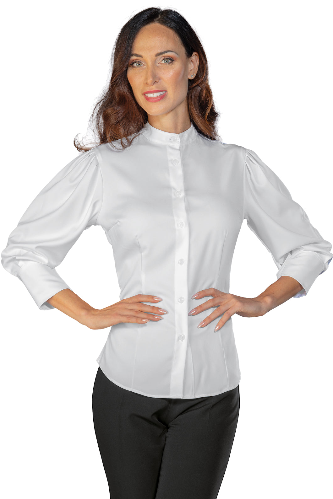 Isacco Bluse Flamingo tecnostretch