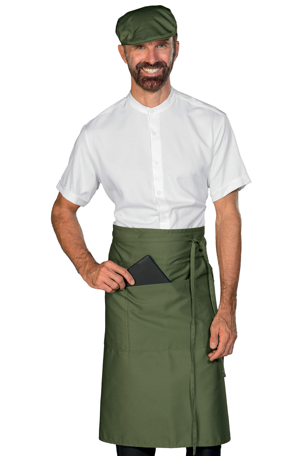 Isacco Schürze Eldorado mit Tablet-Tasche