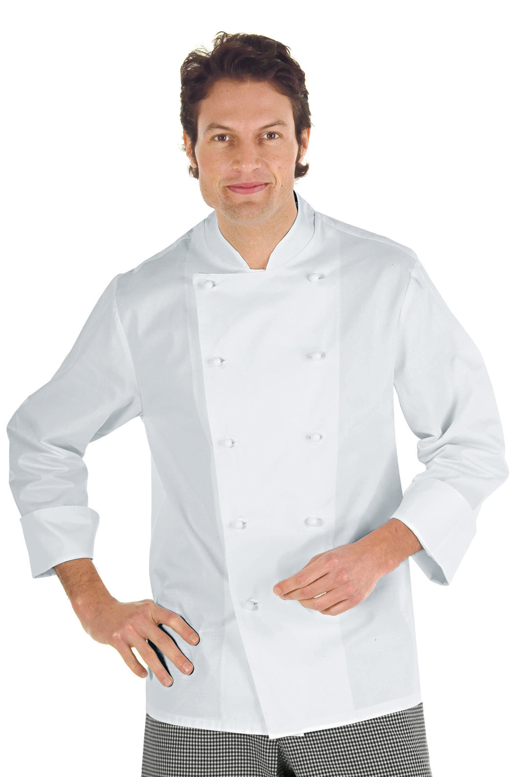 Isacco Kochjacke Cuoco Classica Bottoni Antipanico