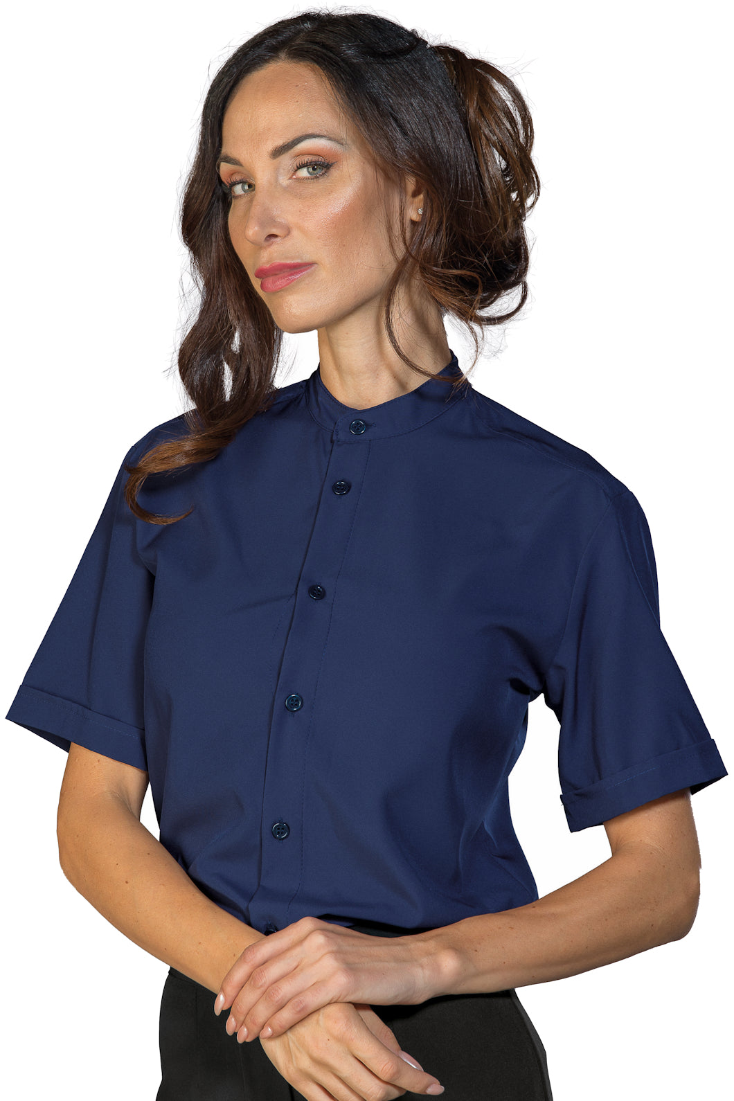 Isacco Hemd Unisex Detroit Stretch