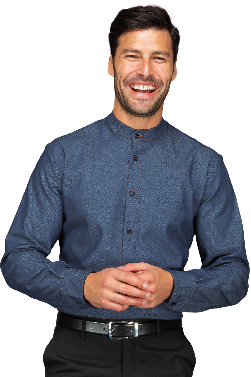 Isacco Hemd Unisex Detroit Stretch